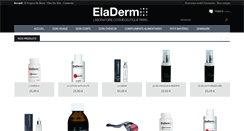 Desktop Screenshot of eladerm.com